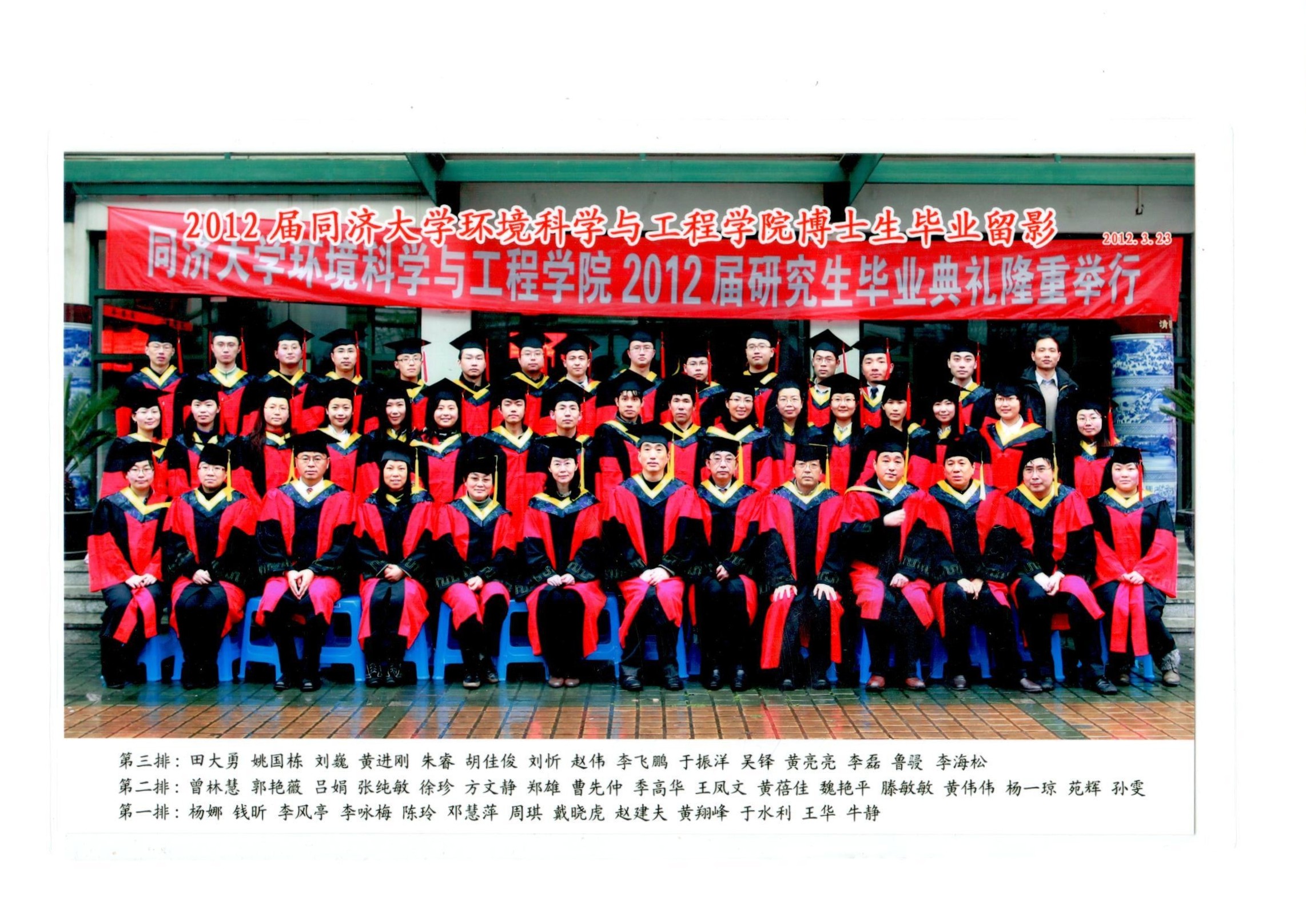 2012届全体博士