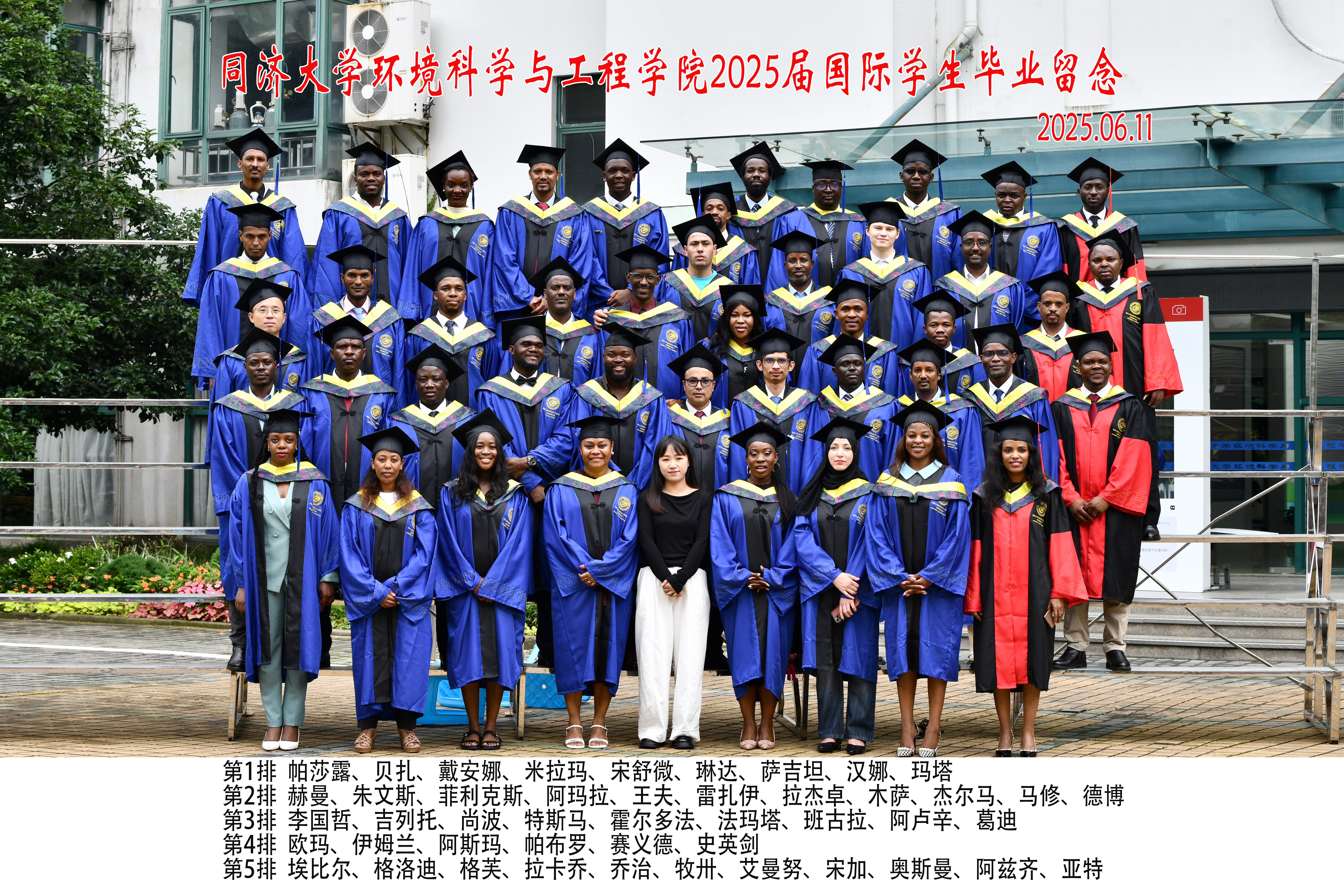 2025届国际学生集体照