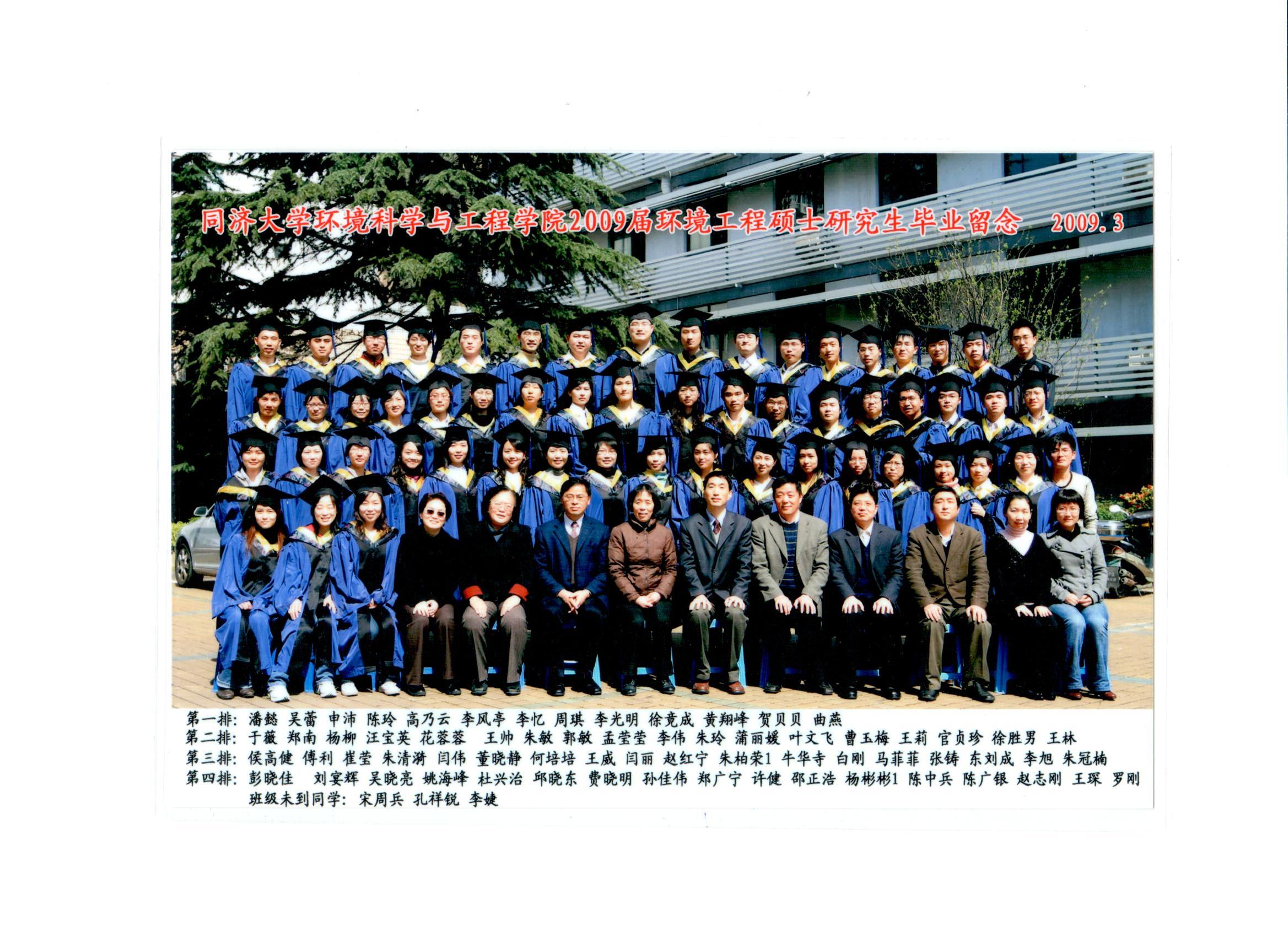 2009届环工硕士