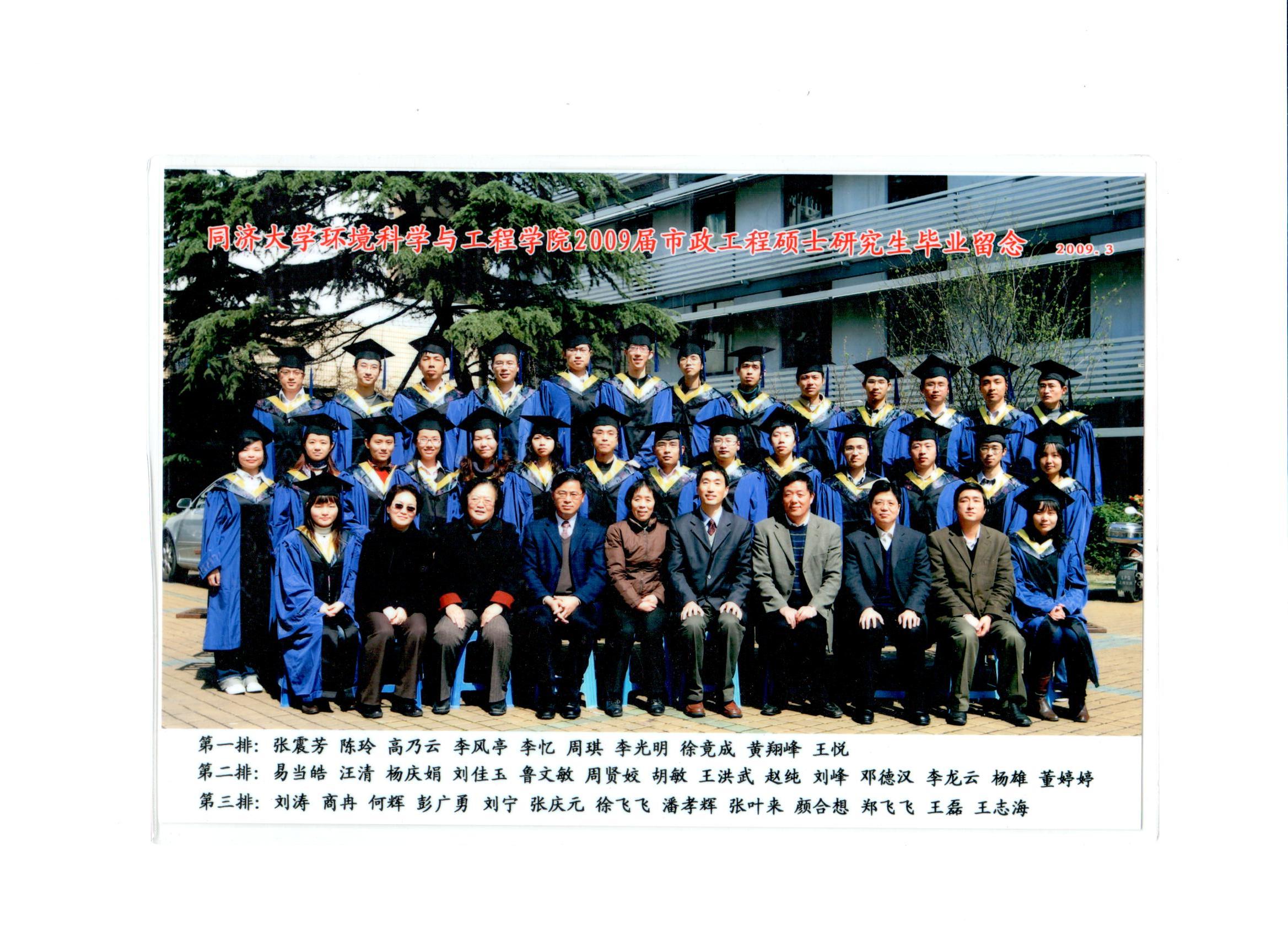 2009届市政硕士